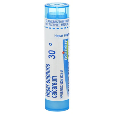 Hepar Sulphuris Calcareum 30c - 80 Count