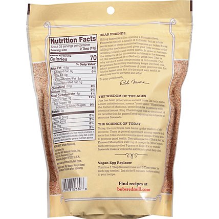 Bobs Red Mill Flaxseed Meal - 16 Oz - Image 6