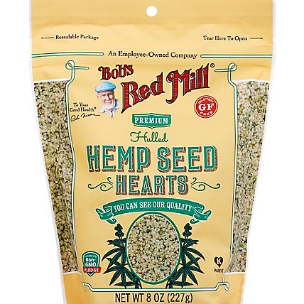 Bob's Red Mill Gluten Free Hemp Seed Hearts - 8 Oz - Image 2
