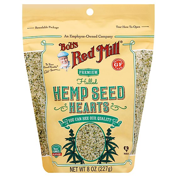 Bob's Red Mill Gluten Free Hemp Seed Hearts - 8 Oz