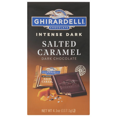 Ghirardelli Salted Caramel Cascade Chocolate Intense Dark - 4.1 Oz - Image 3