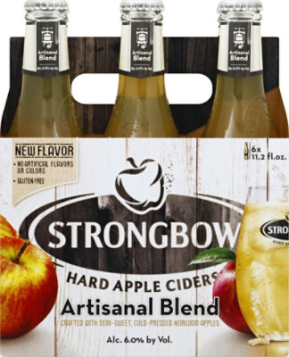 Strongbow Artisanal Blend In Bottles - 6-11.2 Fl. Oz.