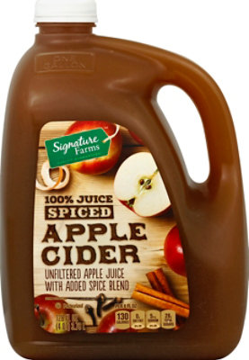 Signature Select/Farms Apple Cider Spiced - 128 Fl. Oz. - Image 2