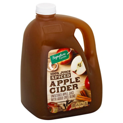 Signature Farms Apple Cider Spiced - 128 Fl. Oz.