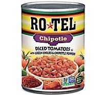 Rotel Diced Tomatoes With Green Chilies And Chipotle Peppers - 10 Oz