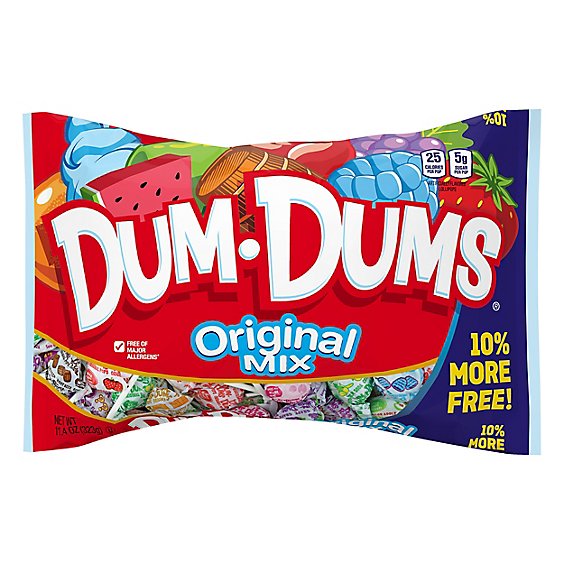 Dum Dums Pops Original - 11.4 Oz