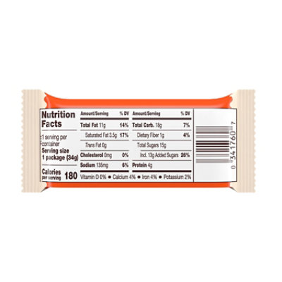 Reeses White Creme Peanut Butter Pumpkins Halloween Candy Pack - 1.2 Oz - Image 2