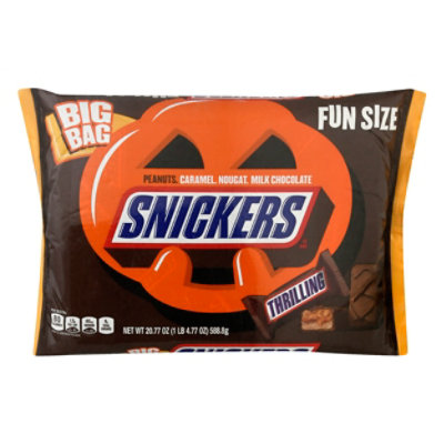 Snickers Candy Bar Fun Size Spooky - 20.77 Oz