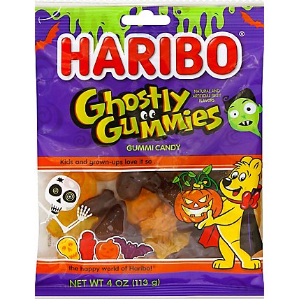 Haribo Gummy Candy Ghostly Gummies Bag - 4 Oz - Image 2