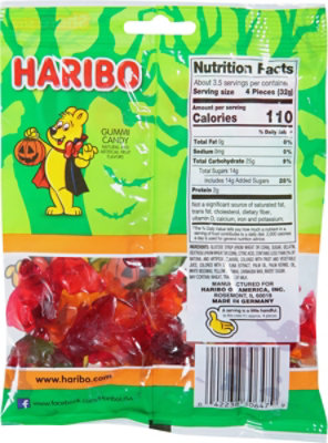 Haribo Sour Candy Vampire Bats - 4 Oz - Image 6