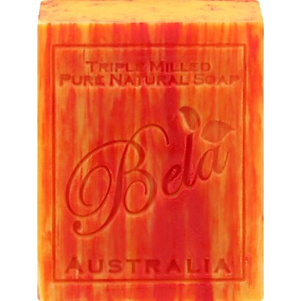 Bela Soap Bar Peach Pure Natural - 3.5 Oz - Image 2