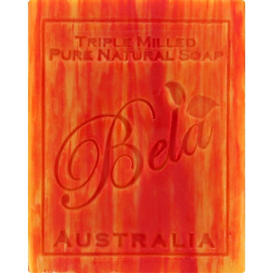 Bela Soap Bar Peach Pure Natural - 3.5 Oz