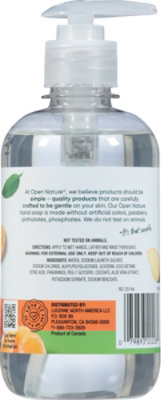 Open Nature Hand Soap Ginger & Mandarin Scented - 12 Fl. Oz. - Image 5