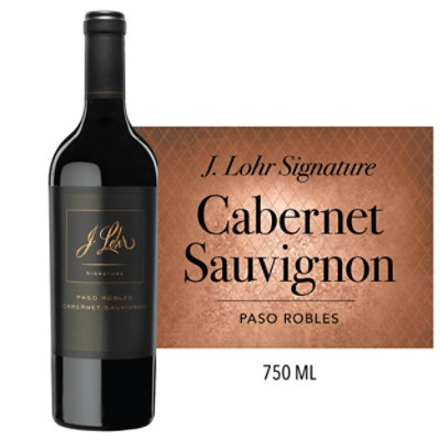 J Lohr Signature Cabernet Sauvignon Wine - 750 Ml