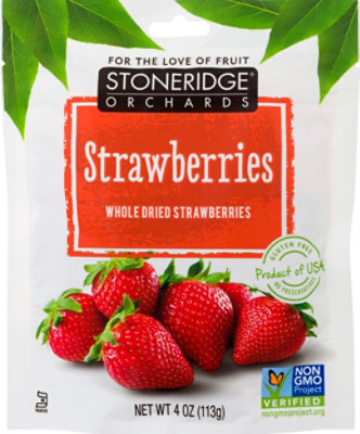 Stoneridge Orchards Strawberries Dried - 4 Oz - Image 2