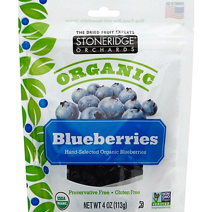 Stoneridge Orchards Blueberries Dried Organic - 4 Oz - Image 2