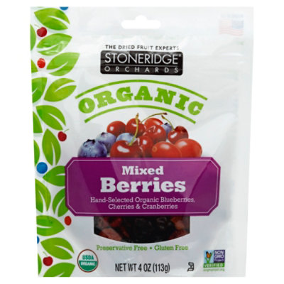 Stoneridge Berrymix Dried Organic - 4 Oz - Image 1