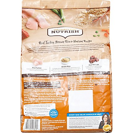 Rachael Ray Nutrish Food for Dogs Super Premium Turkey Brown Rice & Venison Recipe Bag - 5.5 Lb - Image 5