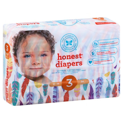 The Honest Co Diapers 3 - 34 Piece