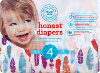 The Honest Co Diapers 4 - 29 Piece - Image 2