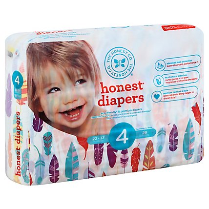 The Honest Co Diapers 4 - 29 Piece - Image 1