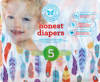 The Honest Co Diapers 5 - 25 Piece - Image 2