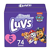 Luvs Baby Diapers Size 5 - 74 Count - Image 1