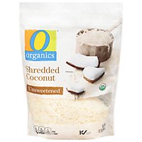 O Organics Organic Coconut Shredded Unsweetened - 12 Oz - Image 1