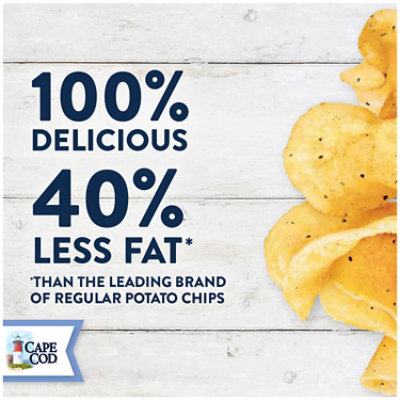 Cape Cod Less Fat Original Kettle Cooked Potato Chips - 2.5 Oz - Image 3