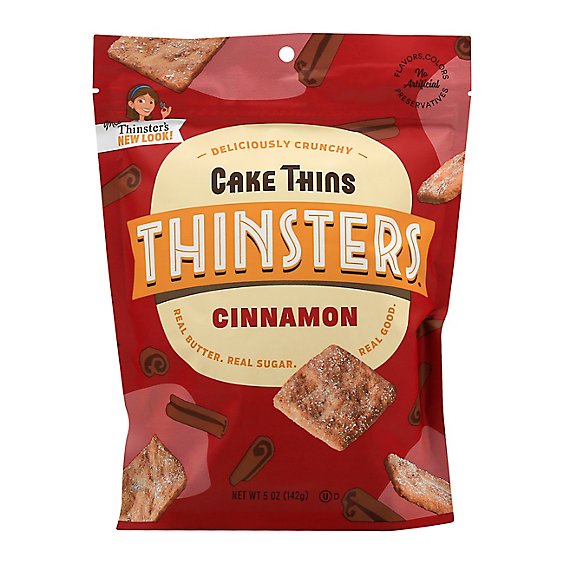 Mrs Thinsters Cookie Thin Cin Crum Cake - 5 Oz
