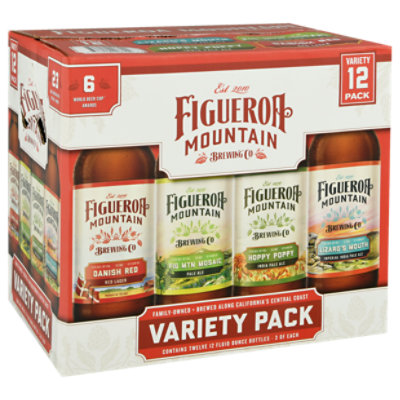 Figueroa Mountain Variety Ipa In Bottles - 12-12 Fl. Oz.
