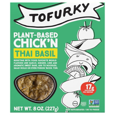 Urky Thai Basil Roasted Chickn - 8 Oz - Image 1