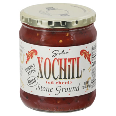 Xochitl Salsa Stone Ground Mild - 15 Oz