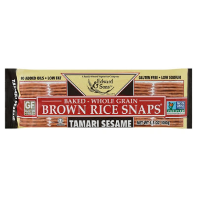 Edward & S Ricesnap Tamari S - 3.5 Oz - Image 2