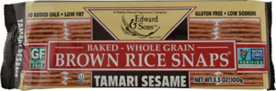 Edward & S Ricesnap Tamari S - 3.5 Oz - Image 1