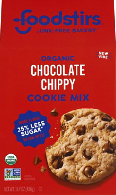 Foodstirs Organic Cookie Mix Chocolate Chippy - 14.5 Oz - Image 2