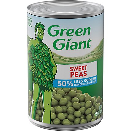 Green Giant Med Sweet Peas Low Sodium - 15 Oz - Image 2
