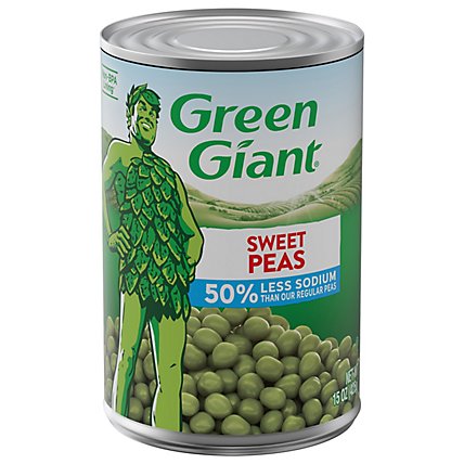 Green Giant Med Sweet Peas Low Sodium - 15 Oz - Image 1