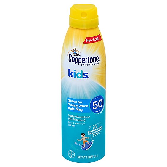 Coppertone Kids Spray Spf50 - 5.5 Fl. Oz.