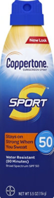 Coppertone Sport Spray Spf50 - 5.5 Fl. Oz. - Image 2