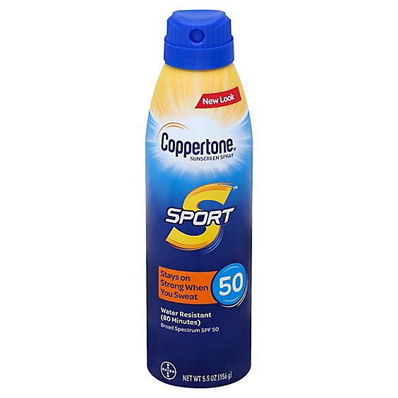 Coppertone Sport Spray Spf50 - 5.5 Fl. Oz.