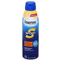 Coppertone Sport Spray Spf50 - 5.5 Fl. Oz. - Image 1