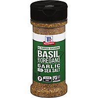 McCormick Basil and Oregano - Garlic and Sea Salt All Purpose Seasoning - 3.25 Oz - Image 1