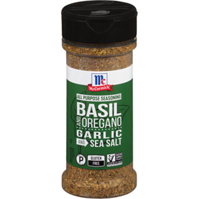 McCormick All Purpose Seasoning Basil Oregano Garlic And Sea Salt - 3.25 Oz