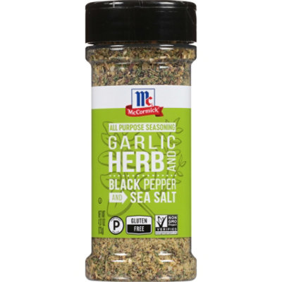 McCormick Garlic - Herb and Black Pepper and Sea Salt All Purpose Seasoning - 4.37 Oz