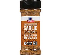 McCormick Garlic and Onion - Black Pepper and Sea Salt All Purpose Seasoning - 4.25 Oz
