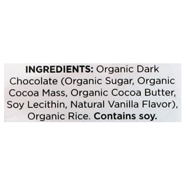 Element S Rice Cake Dk Chocolate Organic - 3.5 Oz - Image 4