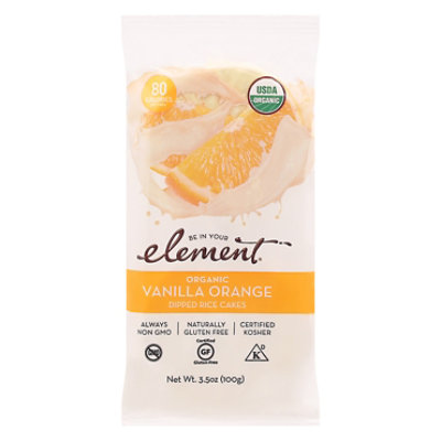 Element Rice Cakes Dipped Organic Vanilla Orange - 3.5 Oz - Image 3