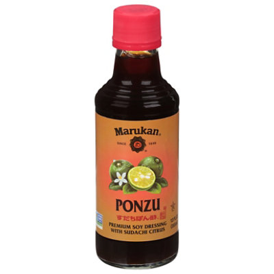 Marukan Ponzu Prm Soy Dressing With Sudachi Citrus - 12 Fl. Oz. - Image 3