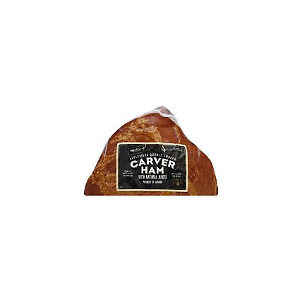 Signature SELECT Ham Carver Applewood Double Smoked Half - 2 Lb - Image 1